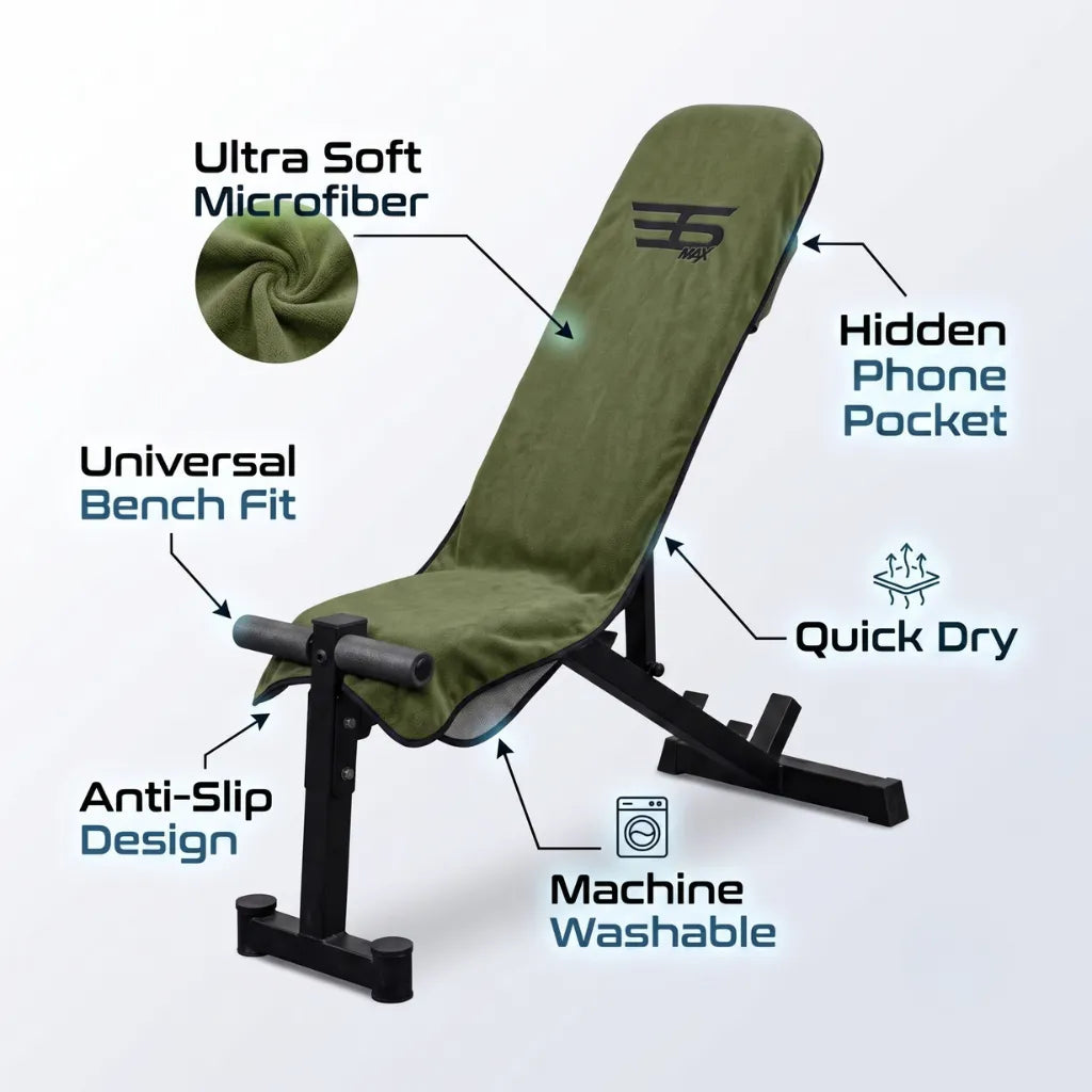 Premium Washable Gym Bench Towel