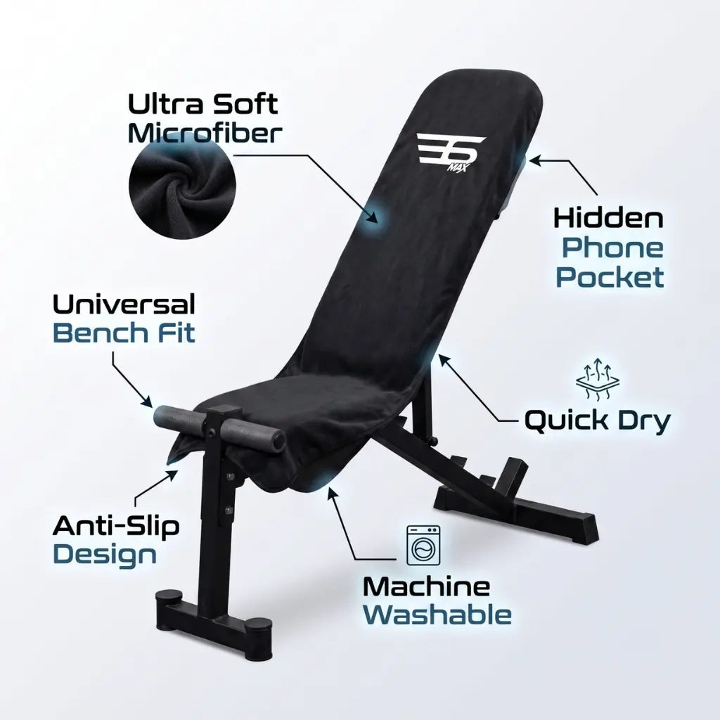 Premium Washable Gym Bench Towel