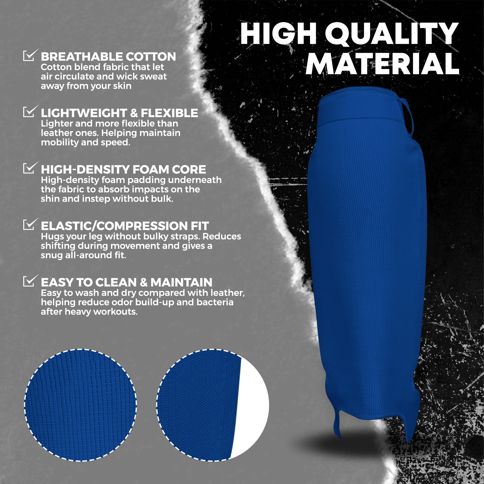 Elite Performance Shin & Foot Guards (Max Protection Pro)