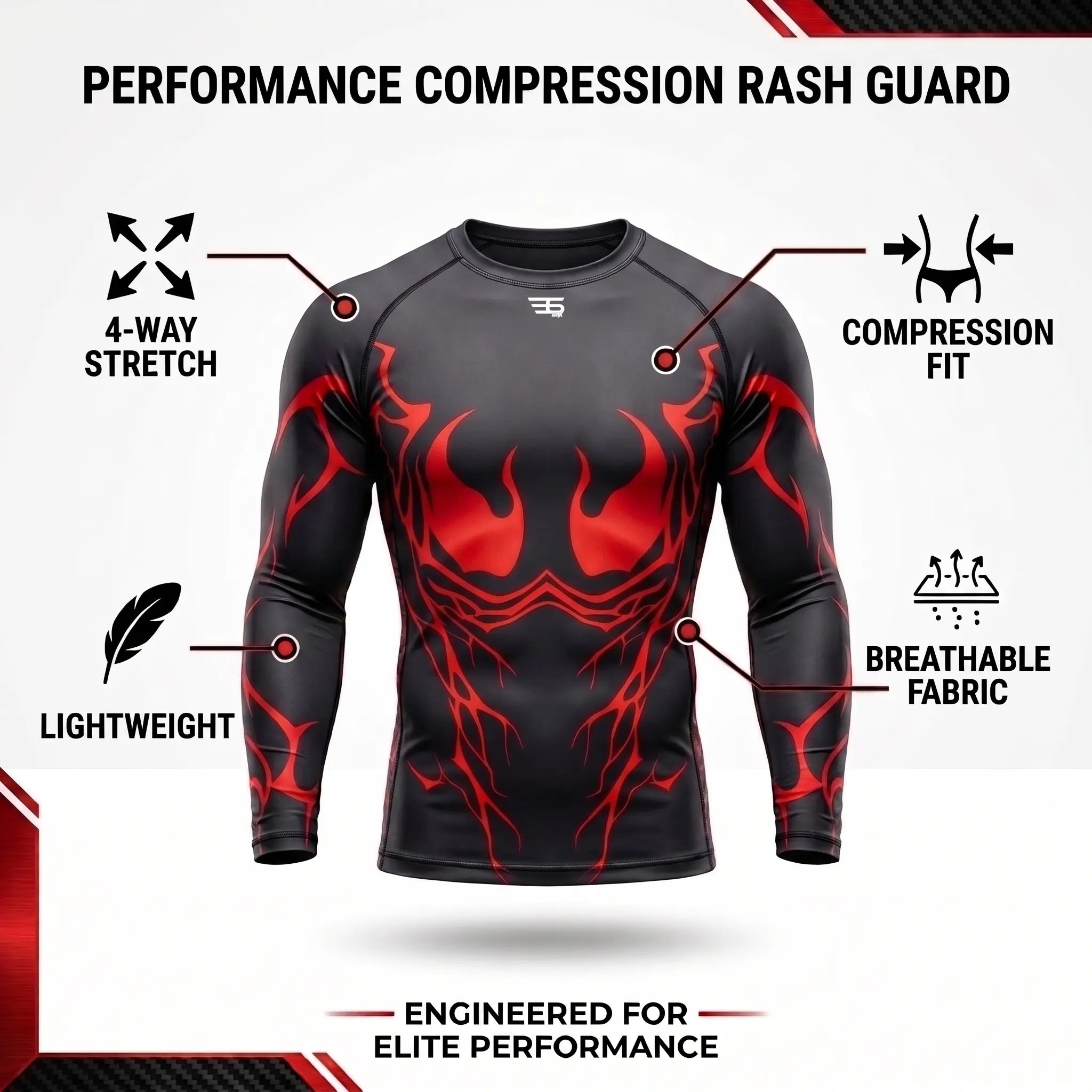PhantomStrike Compression Top
