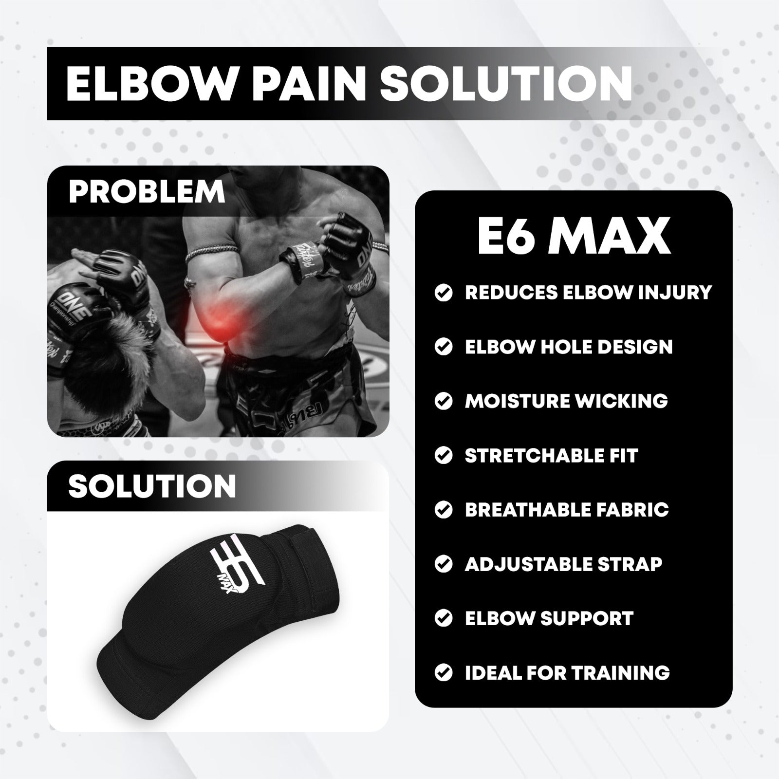 MaxGuard Sports Elbow Support