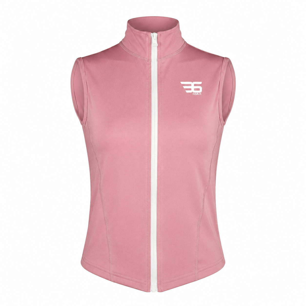 Sleeveless Zip-Up Sports Vest Edition