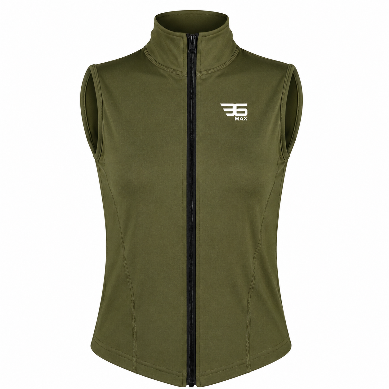 Sleeveless Zip-Up Sports Vest Edition
