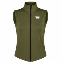 Sleeveless Zip-Up Sports Vest Edition