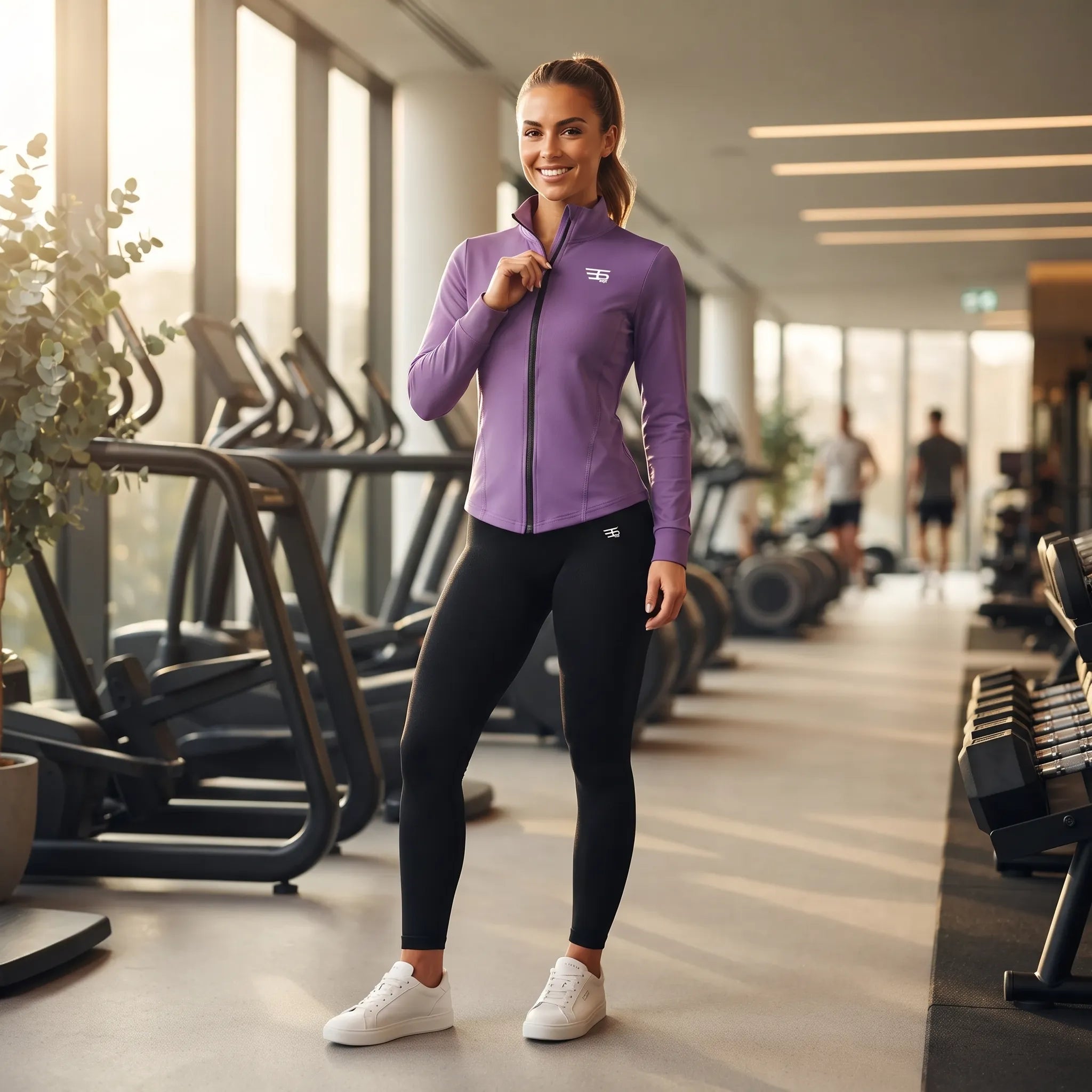 Long Sleeve Zip-Up Sports Top Edition