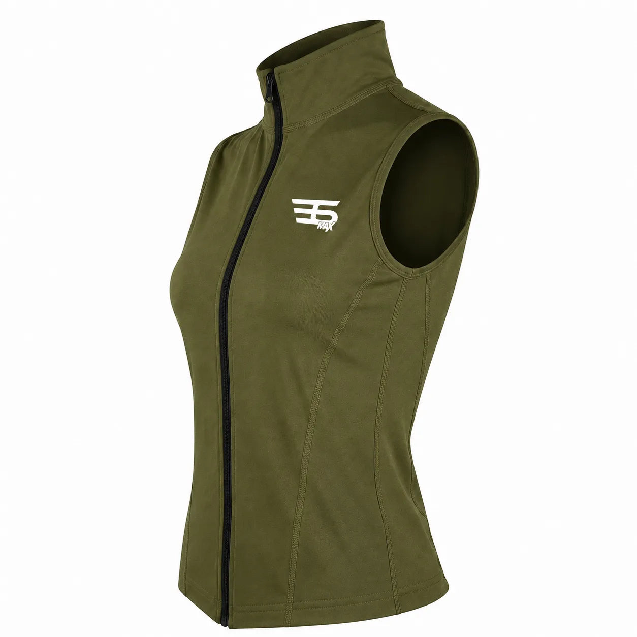 Sleeveless Zip-Up Sports Vest Edition